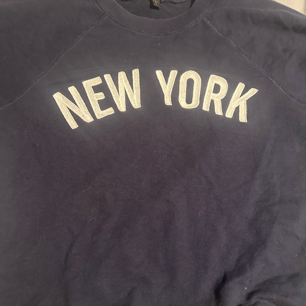 Navy Blue 'New York' Sweater